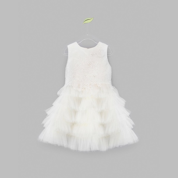 NWOT Nha Khanh Ivory Aila Dress - Picture 2 of 7